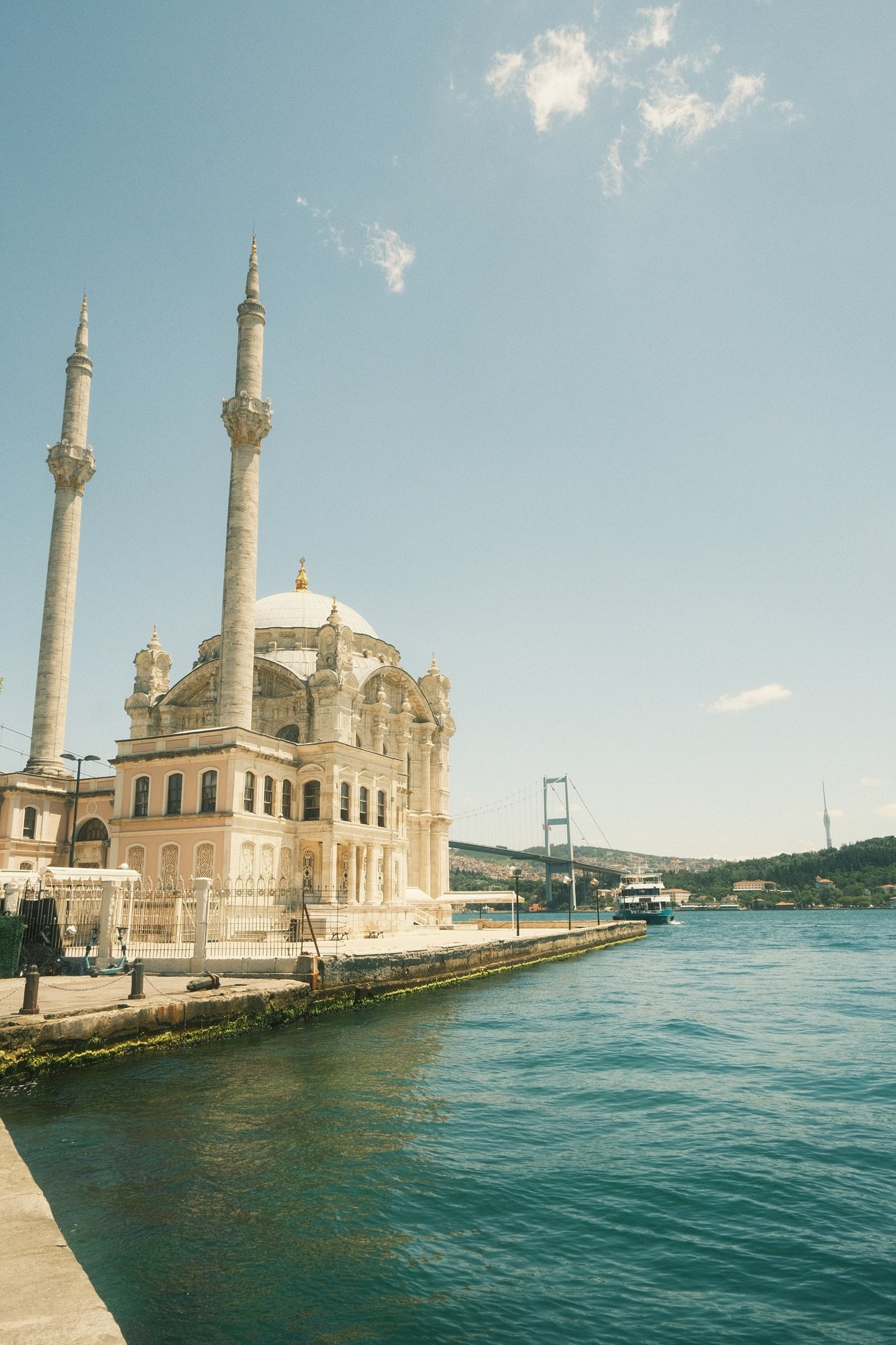 Ortakoy Mosque on the Bosphorus