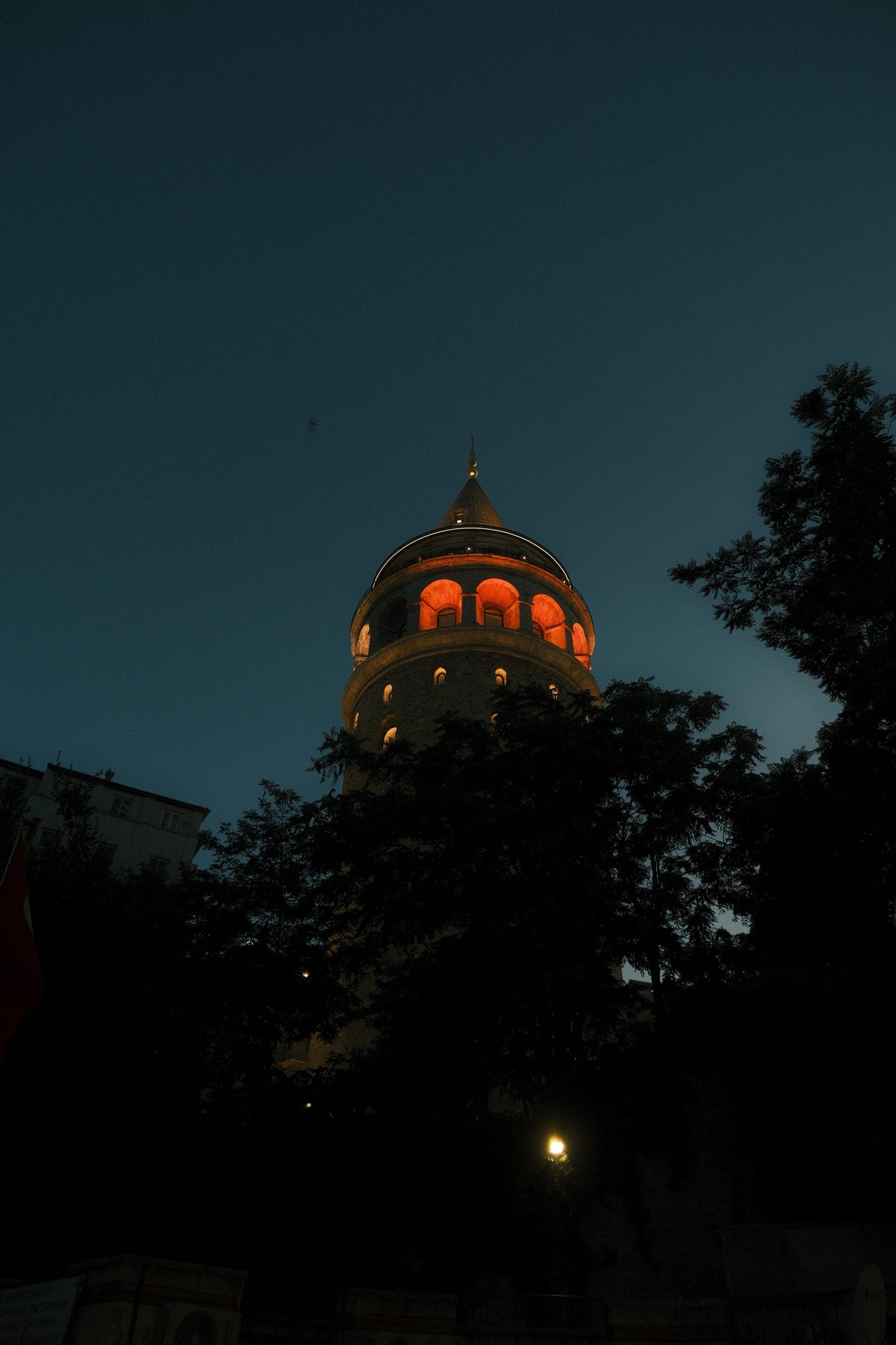 Galata Tower at Night