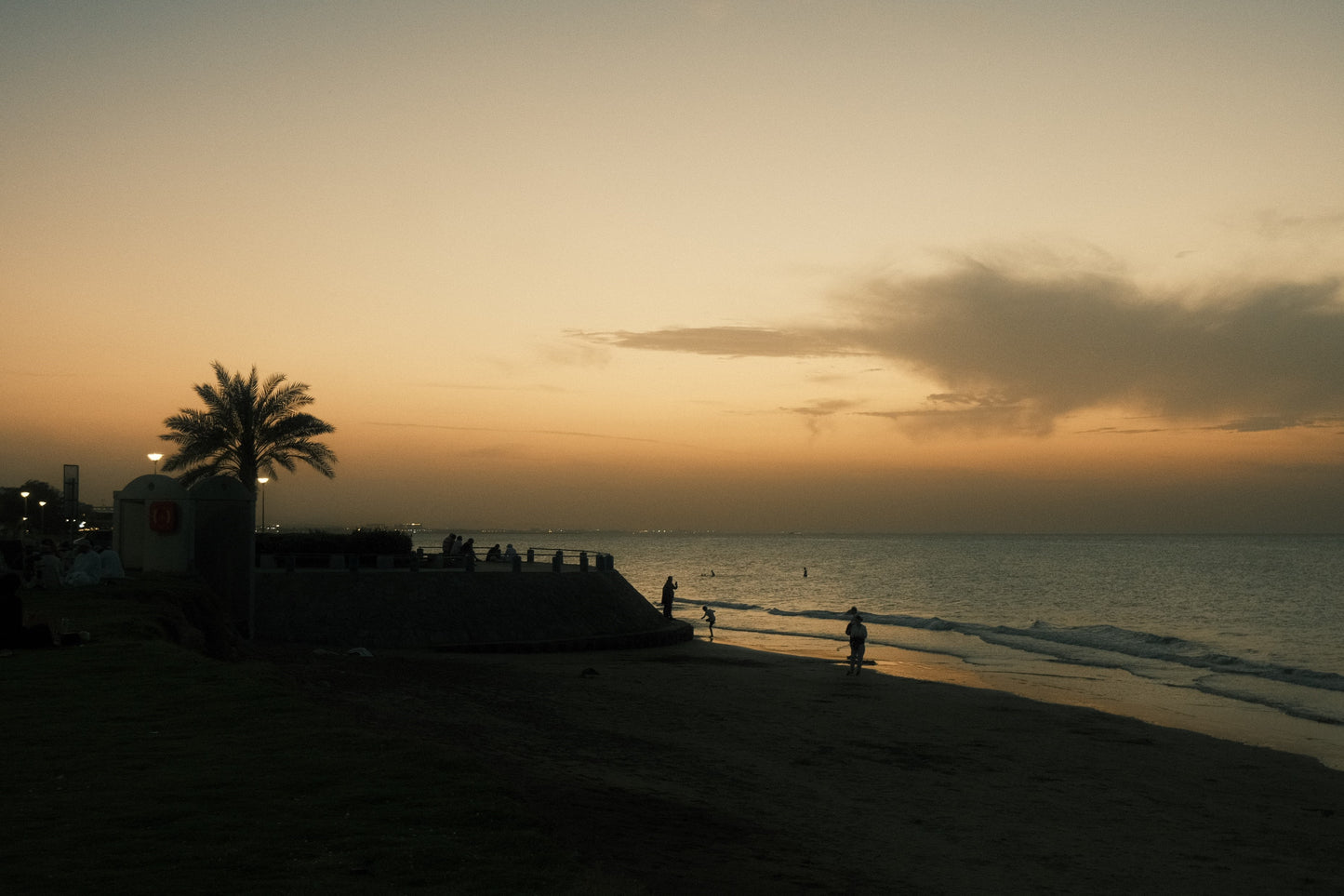 Sunset at Qurum Beach