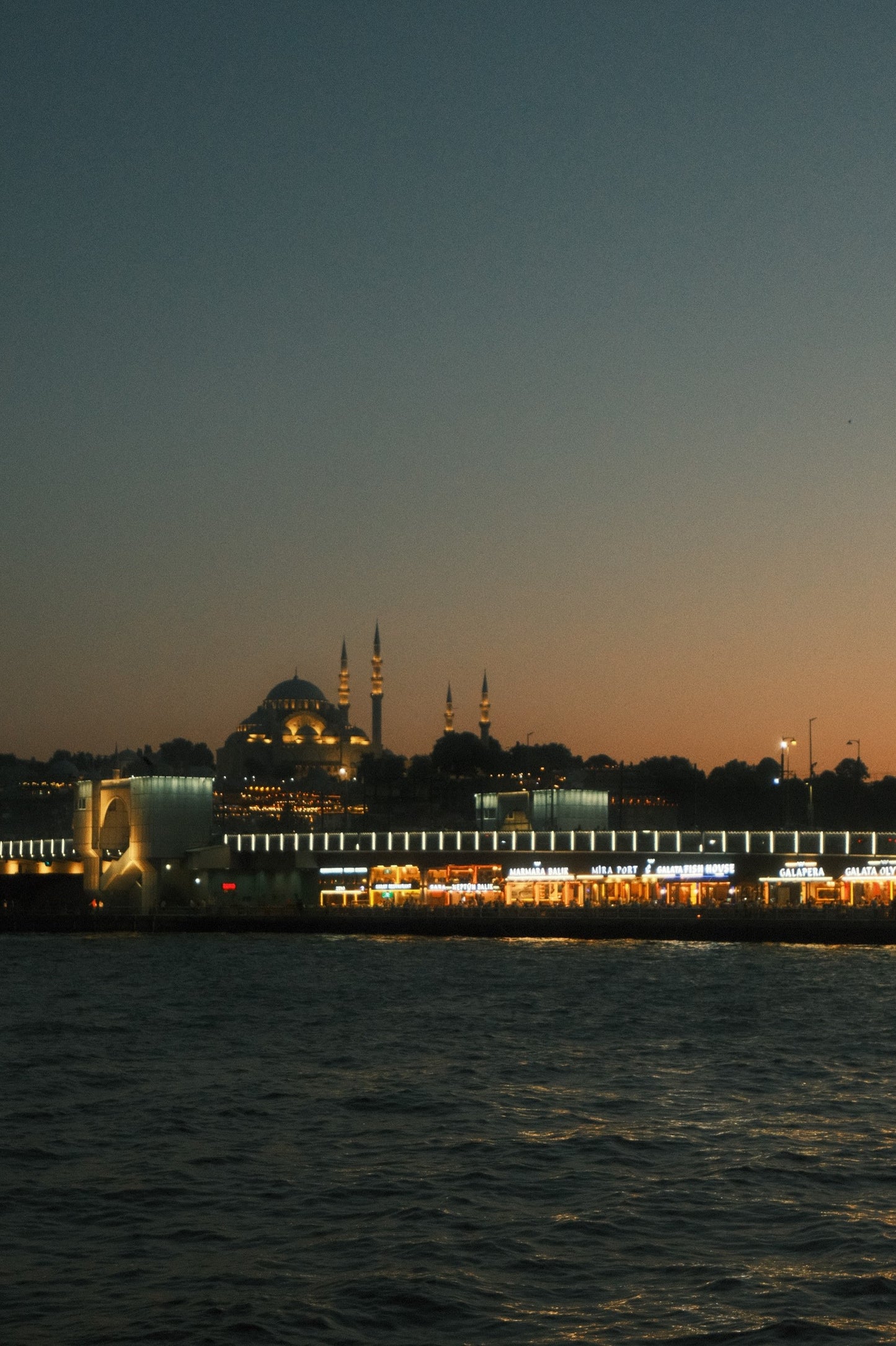 Sunset on the Bosphorus