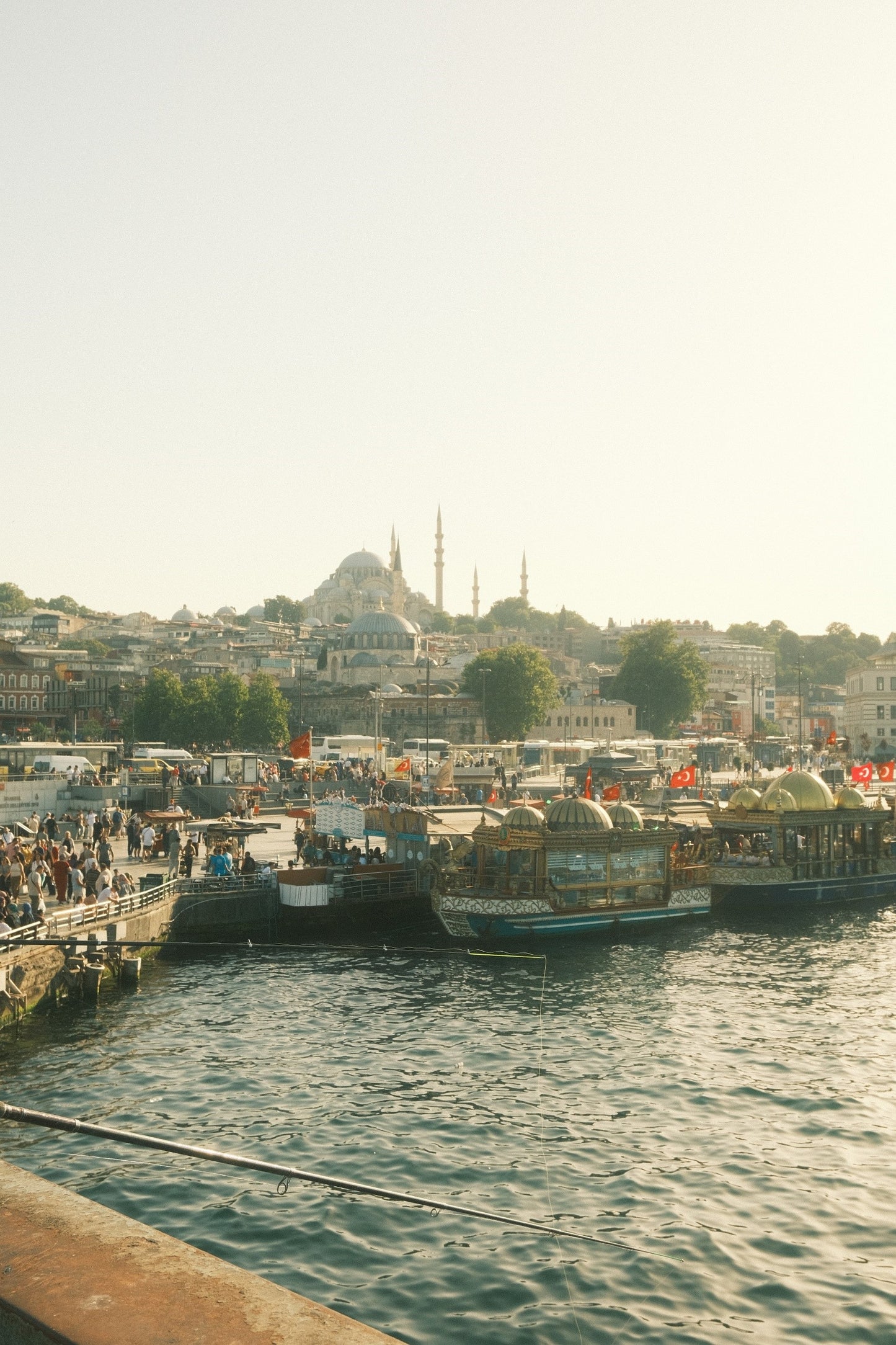 Views of the Bosphorus Port