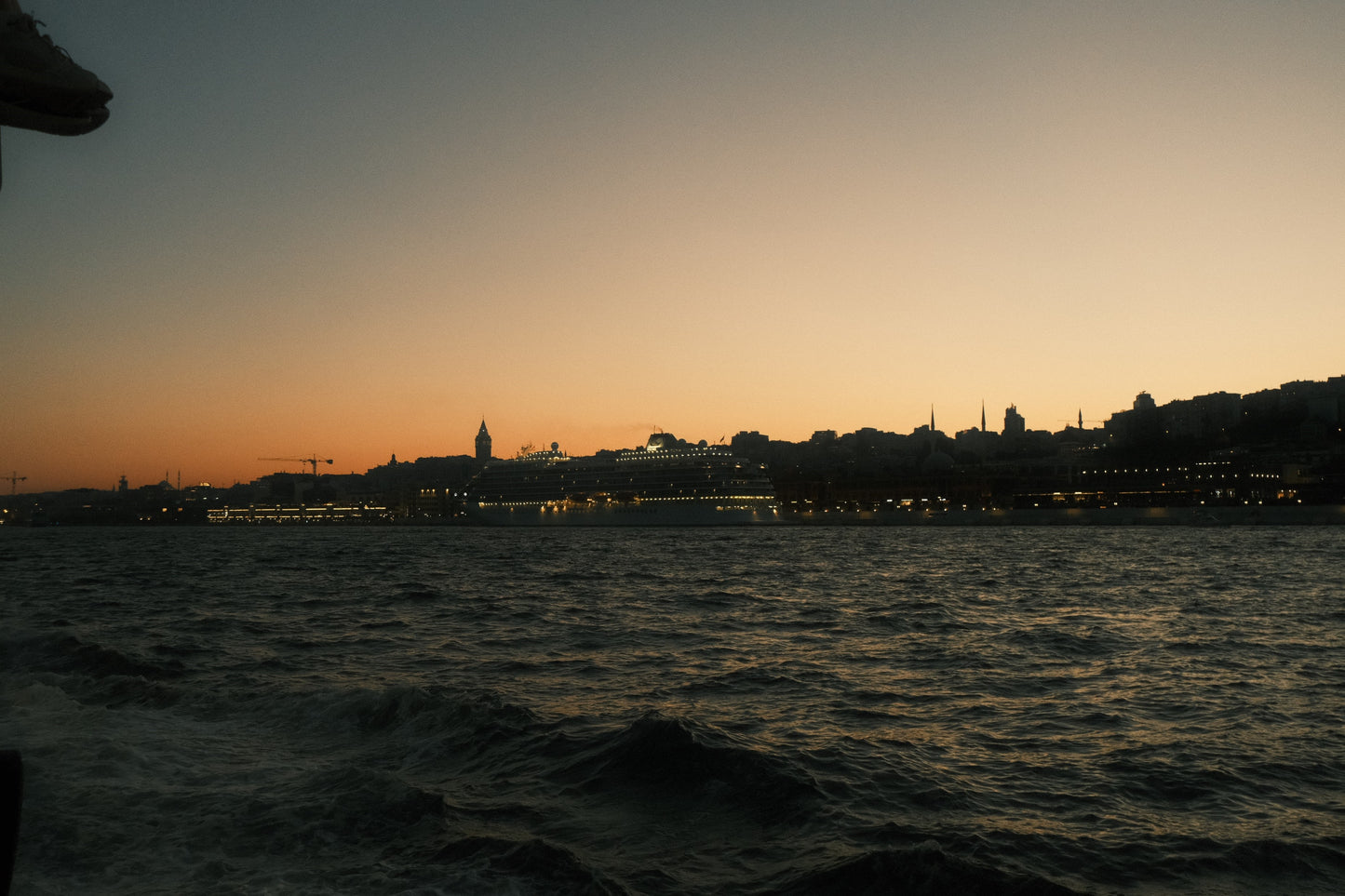 Sunset on the Bosphorus