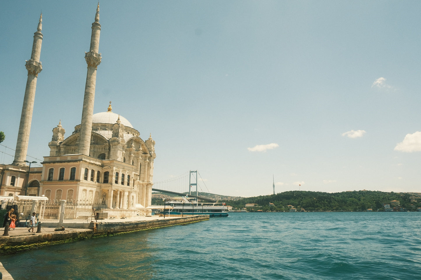 Ortakoy Mosque on the Bosphorus