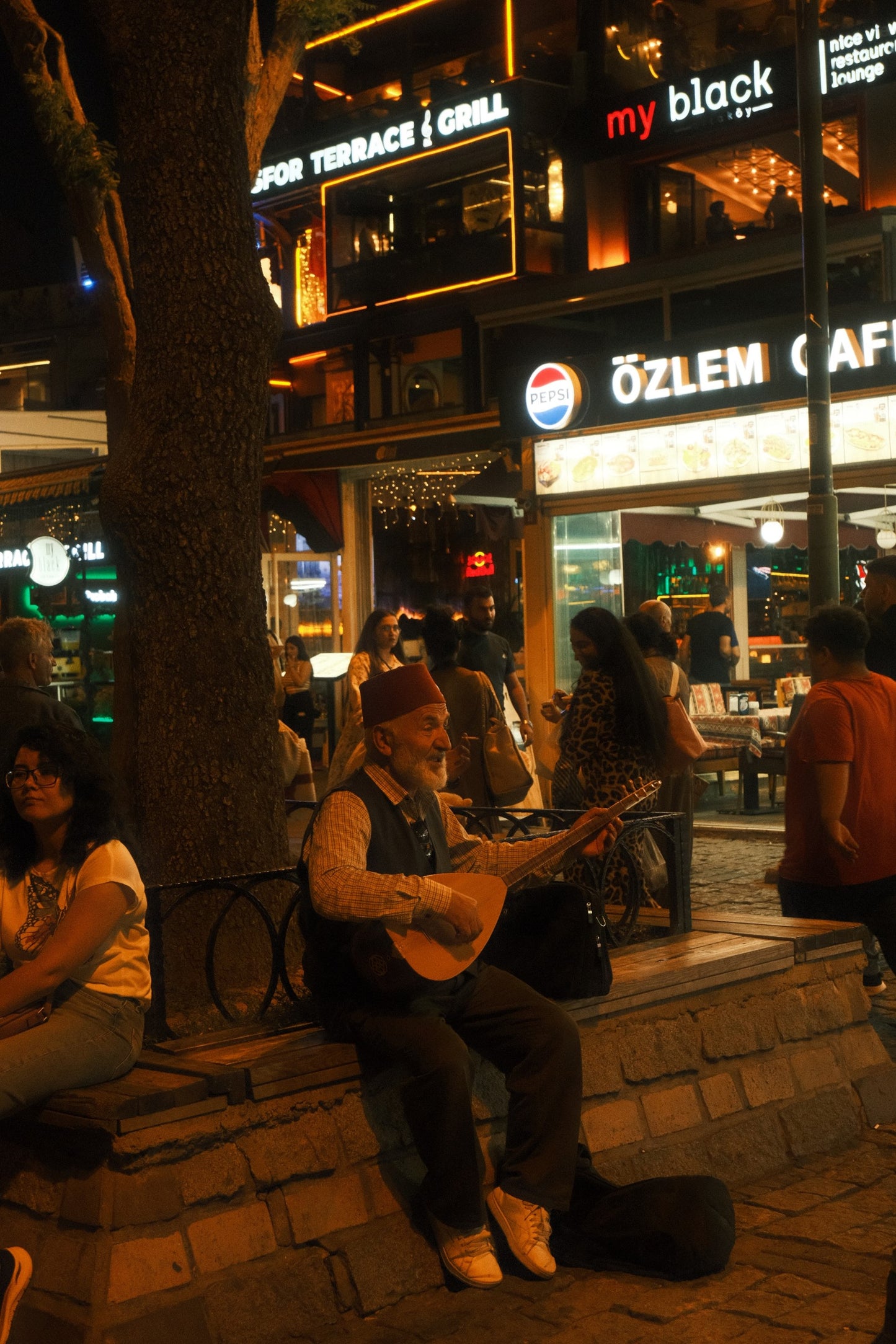 People on Istanbul