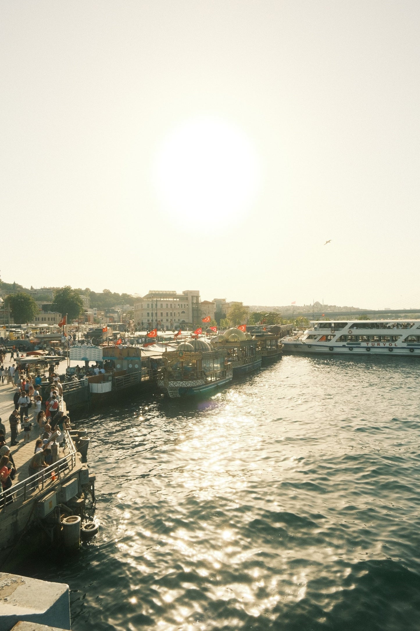 Views of the Bosphorus Port